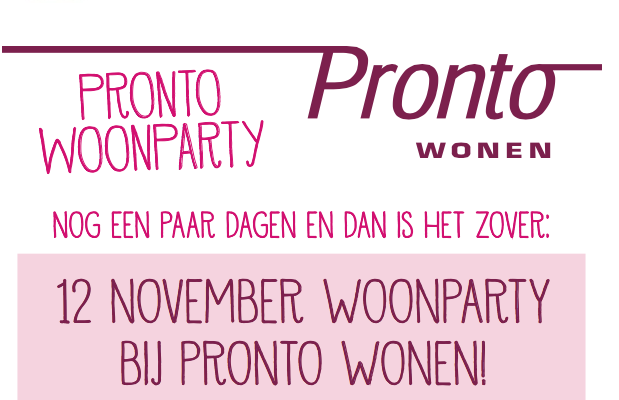 Pronto Woonparty