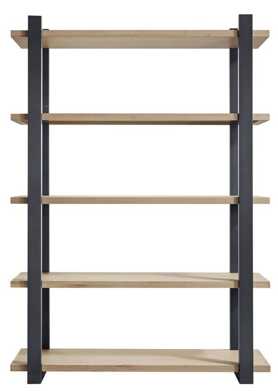 Boekenkast Verato (150 Cm) naturel grey