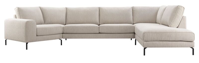 Hoekbank Linoza HR-zitting beige