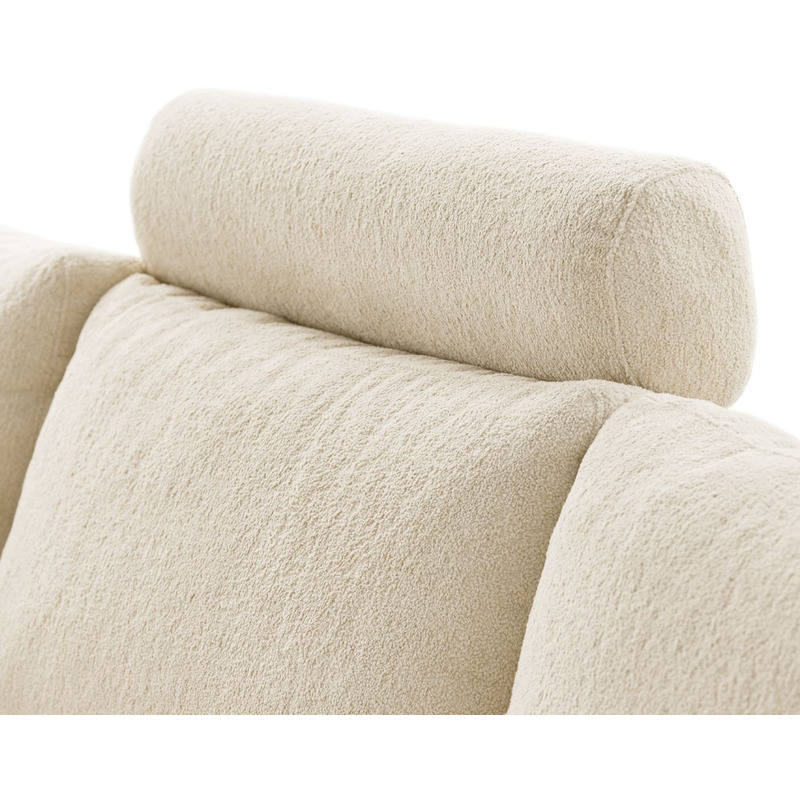 Hoofdsteun Davanti 80 cm beige