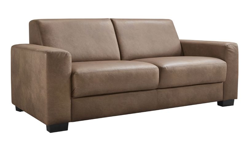 3 zitsbank Moletti HR-schuim zitting bruin