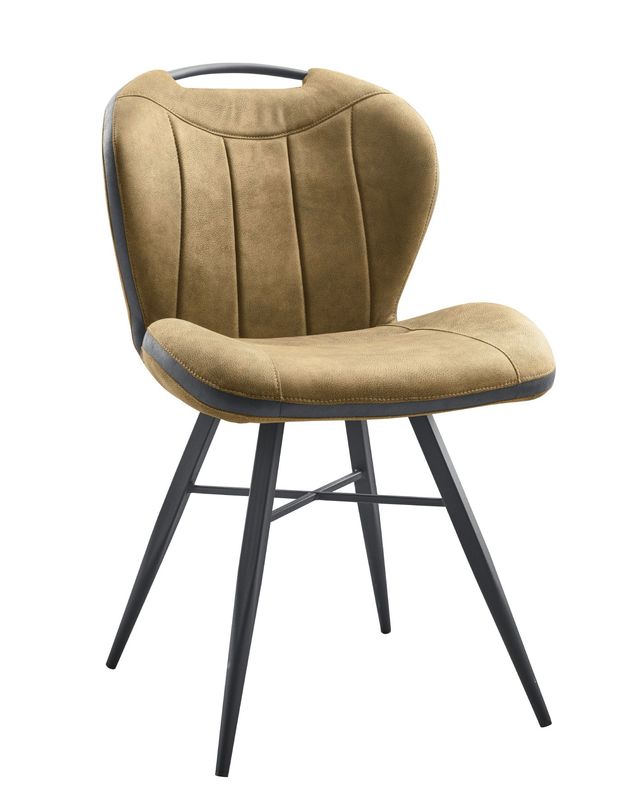 Eetkamerstoel Tantini microvezel cognac