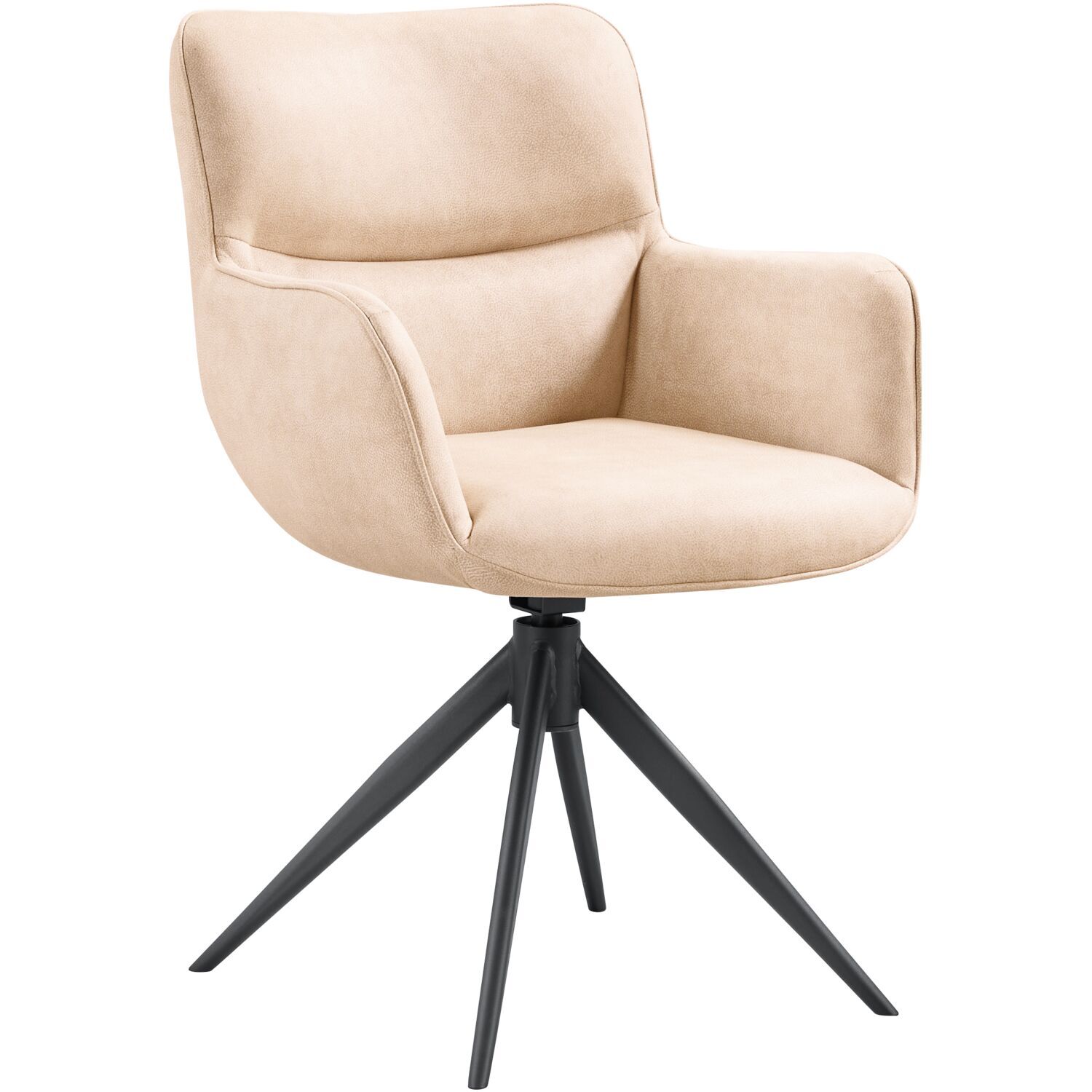 Eetkamerstoel Lasanto microvezel beige