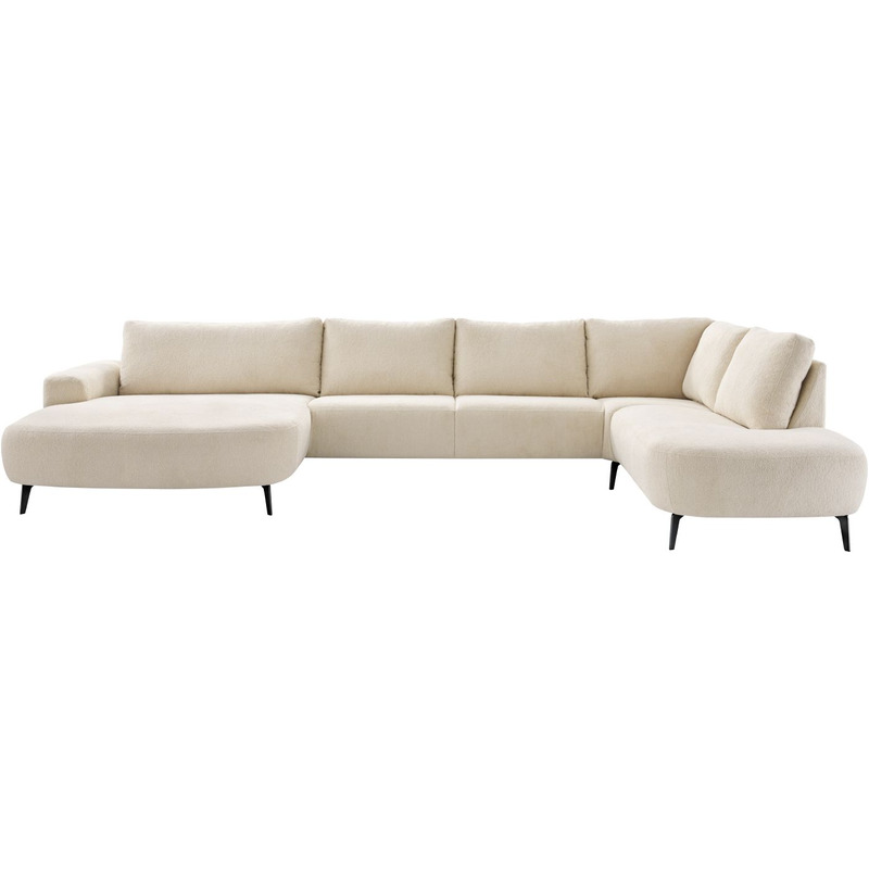 Hoekbank rechts Davanti HR-zitting beige