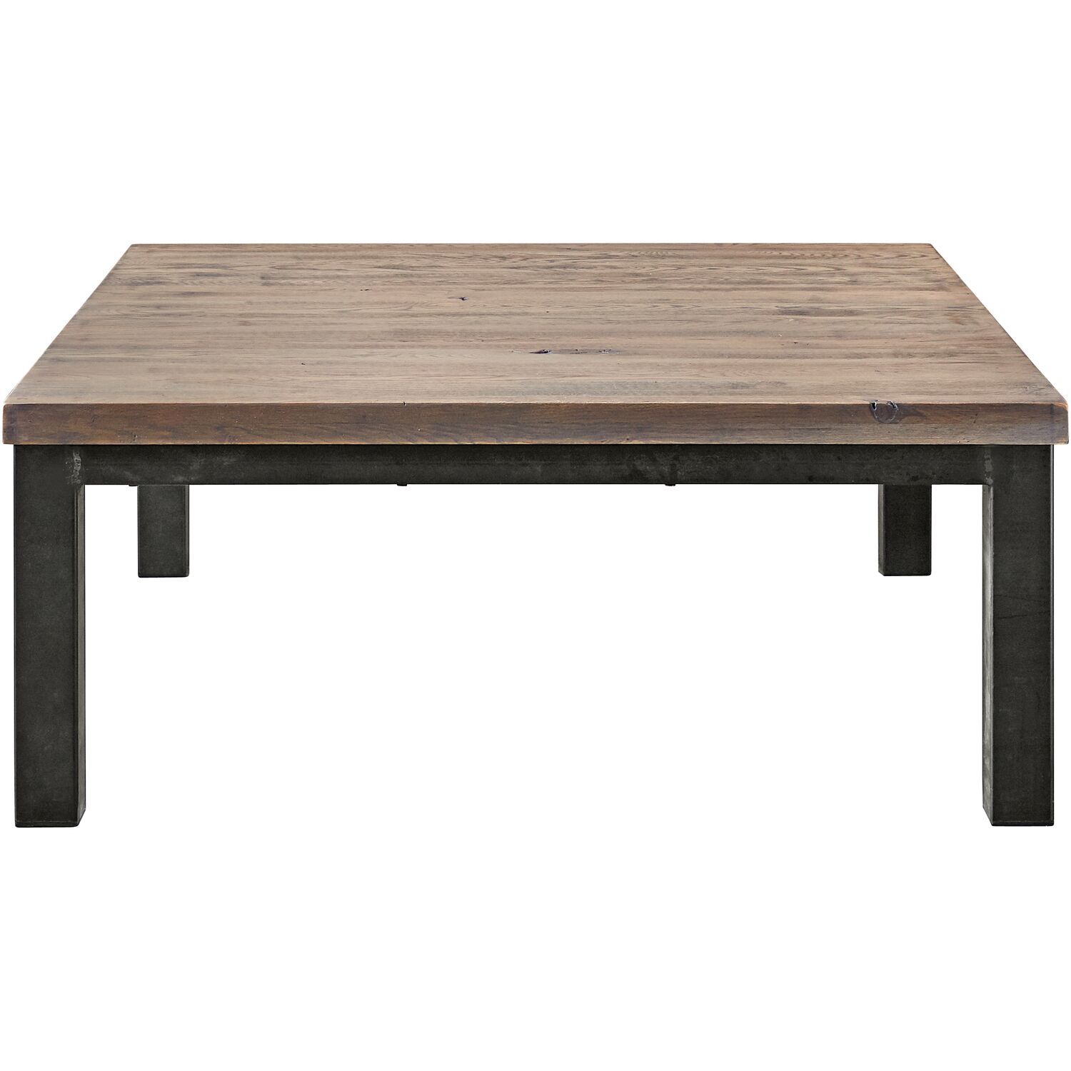 Salontafel Hevano eikenhout 100x100 cm vierkant moose
