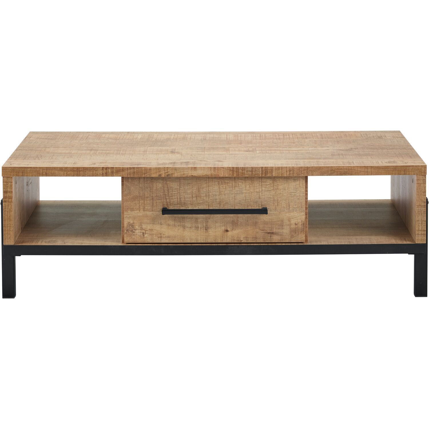 Salontafel Ricardi 135x67 cm rechthoekig mango