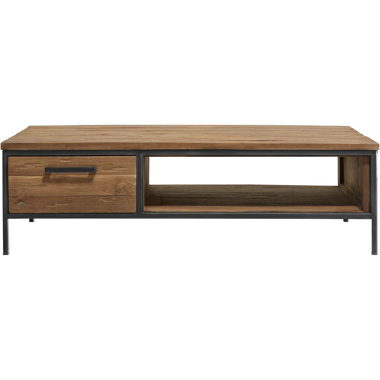 Salontafel Romaro teakhout 135x67 cm rechthoekig mix rough